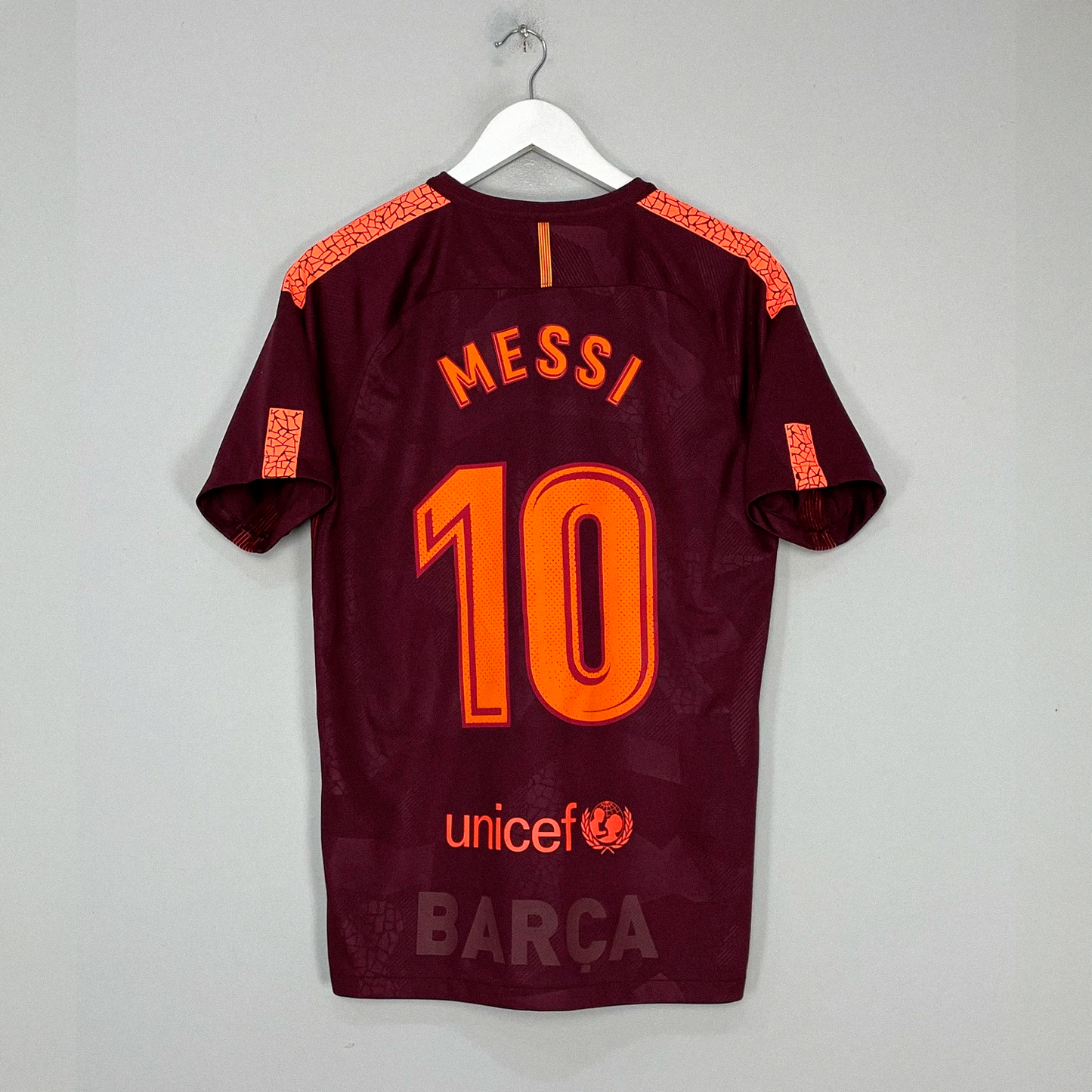 FCB Barça Tercera UCL 2017/2018 Retro Vintange