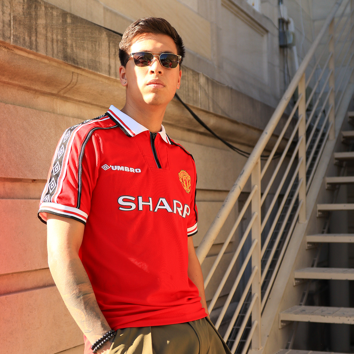 Manchester United Retro David Beckham 7 1998