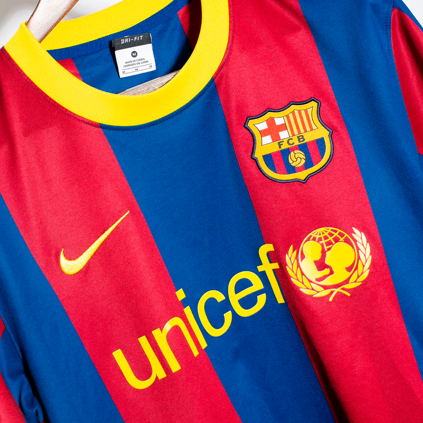 FCB Barça Local 10/11 Retro Vintage
