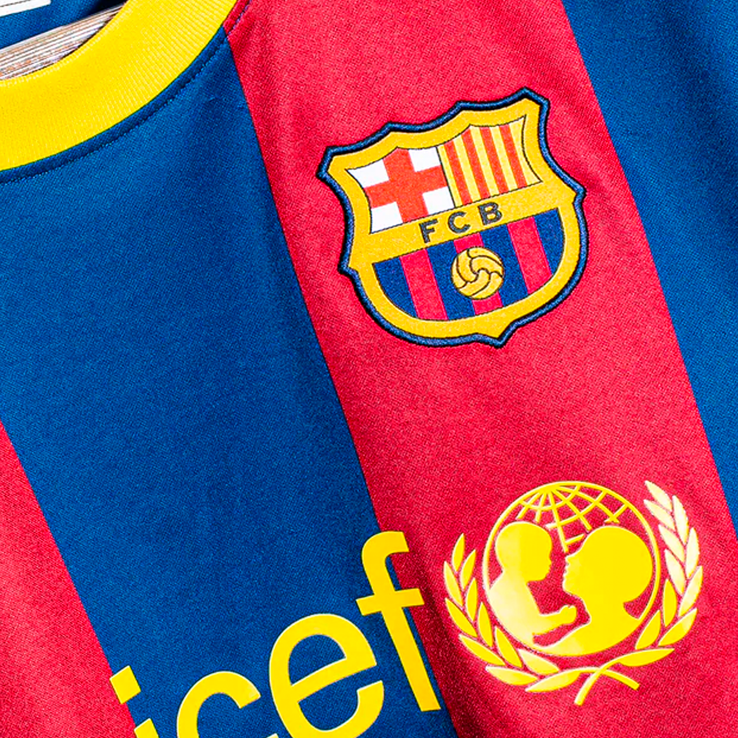 FCB Barça Local 10/11 Retro Vintage