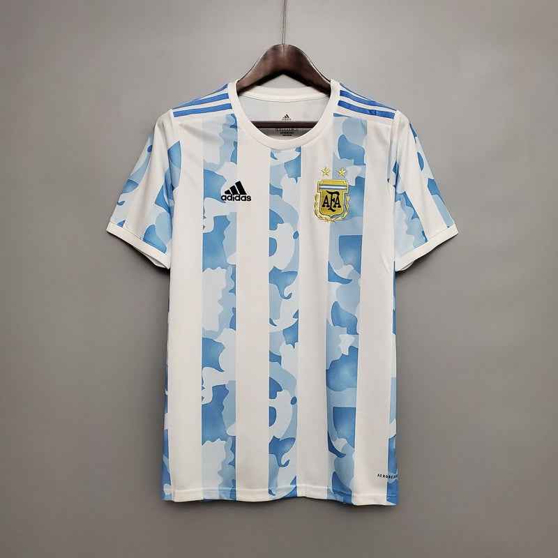 Argentina Local 2021 Messi Copa America Champion Retro