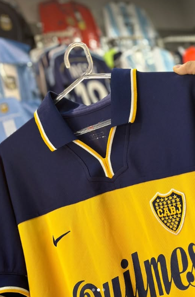 Boca Junior Local Retro 1998/2000