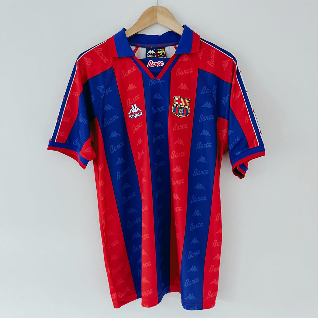 FCB Barça Local 1995/1997 Retro Vintage