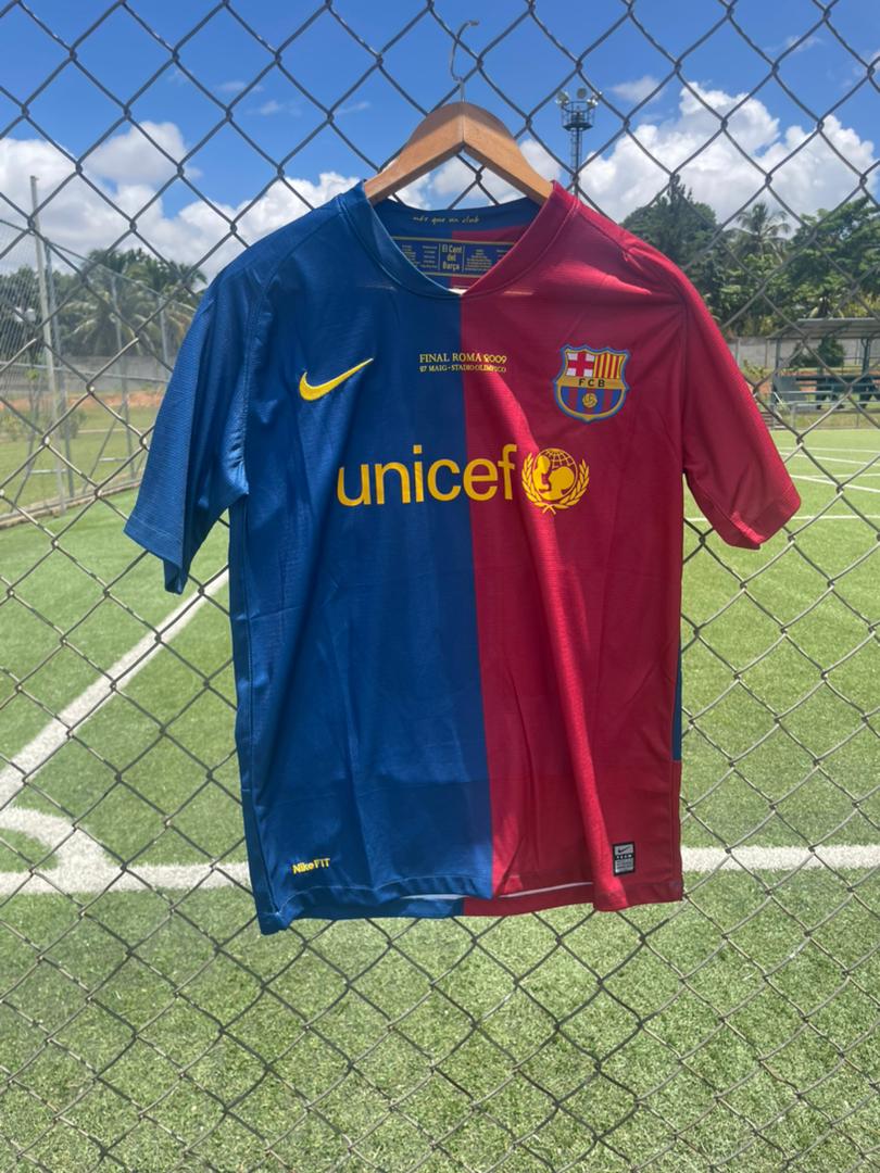 Messi 10 Barcelona retro soccer store jersey champions league final