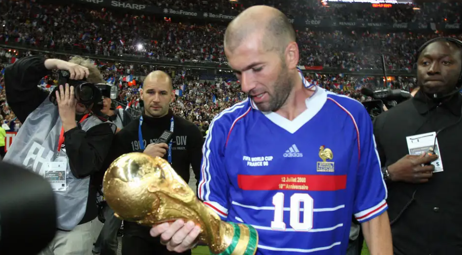 Francia Local Zidane 1998 Retro