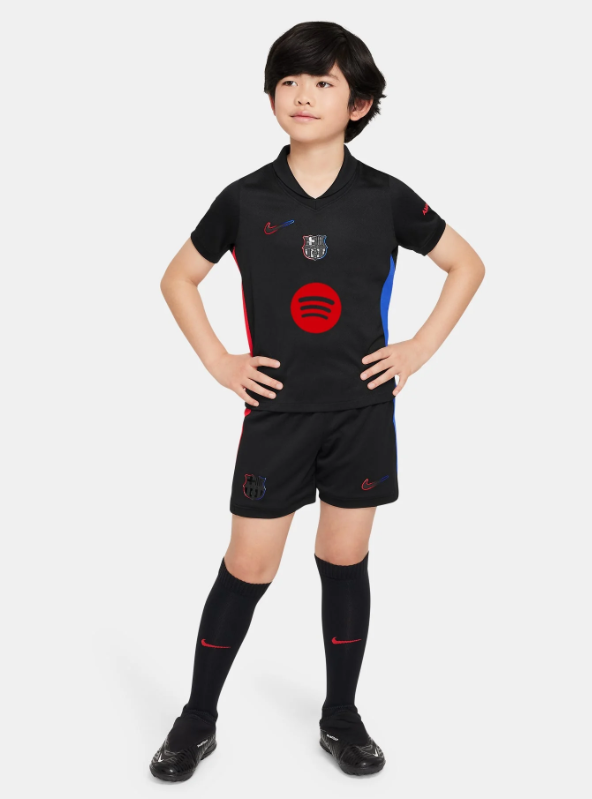 Blaugrana Visitante 24/25 Conjunto Niños Oficial