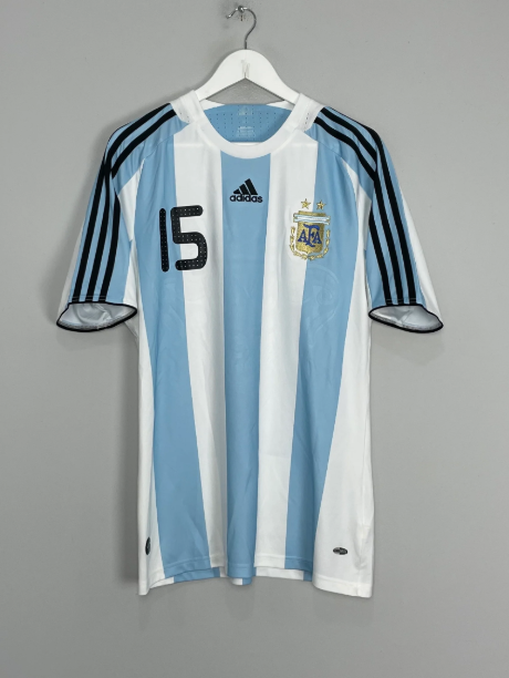 Argentina Local 2008 Messi Olympic Champion Retro