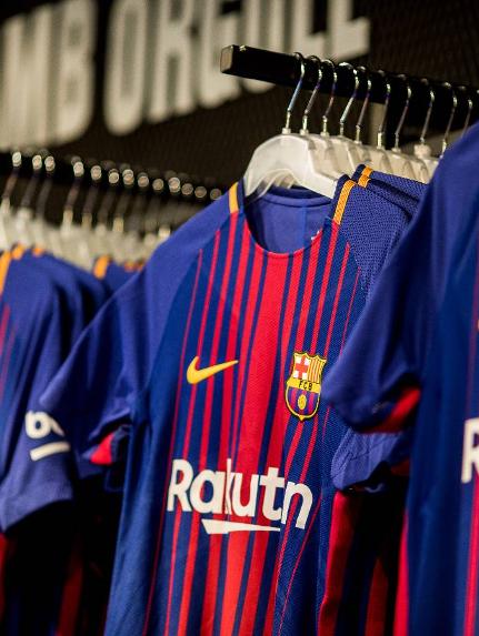 FCB Barça Local 17/18 Retro Vintage