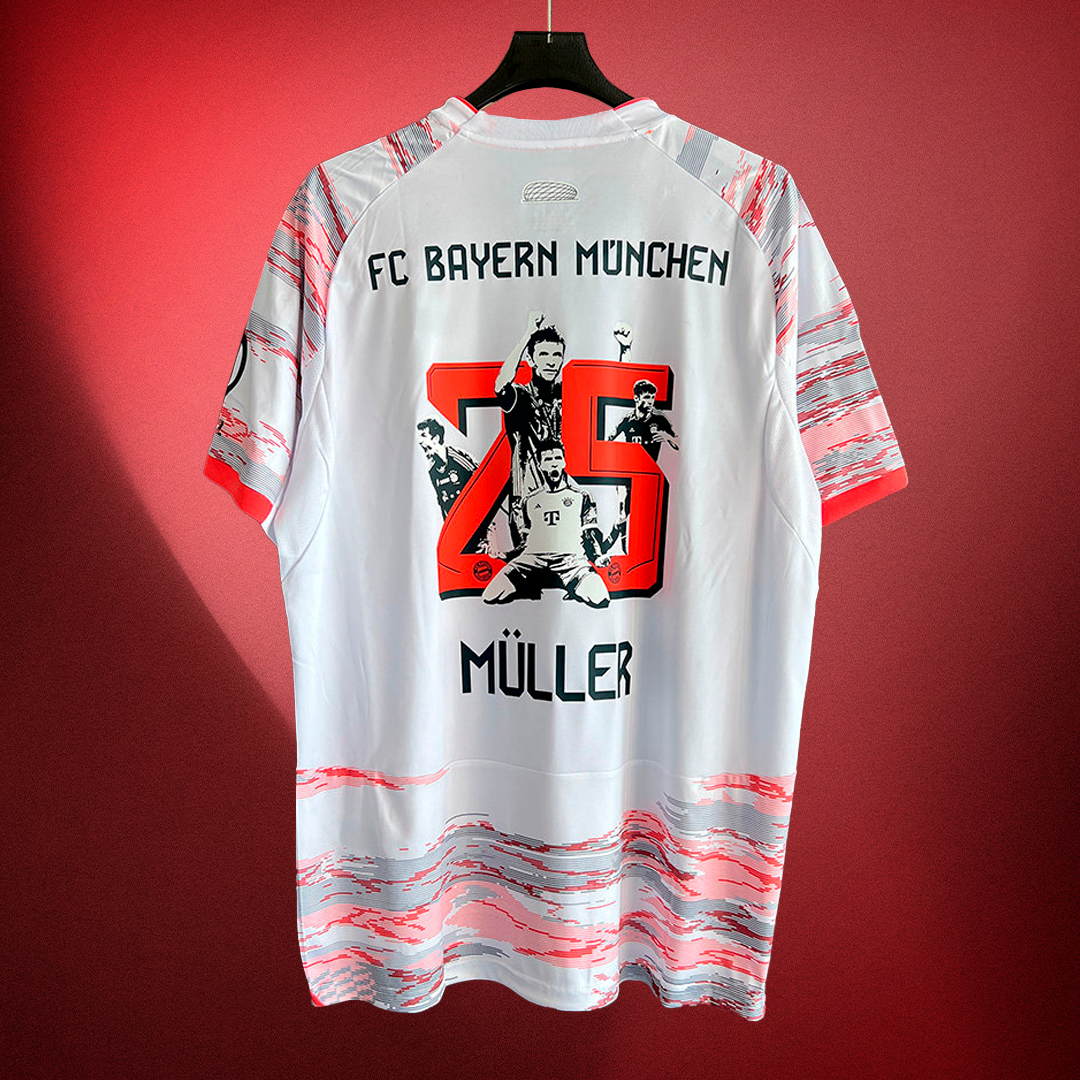 Bayern Munnich Visitante Muller Special Edition Version Fan Oficial