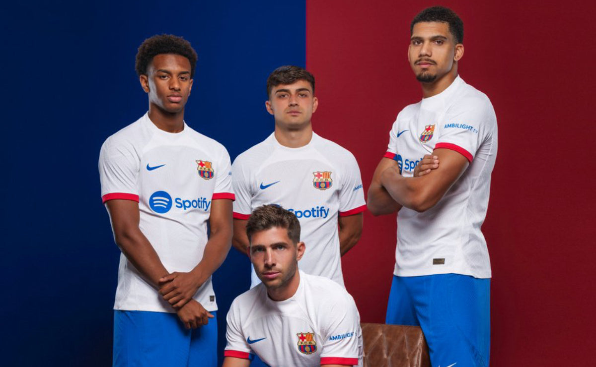 FCB Barça Visitante 23/24 Versión Fan