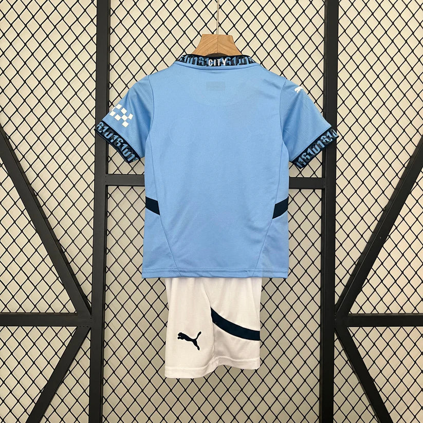 Manchester City 24/25 Conjunto Niños Oficial