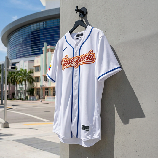 Venezuela White Champions WBC 2026 Jersey | World Baseball Classic