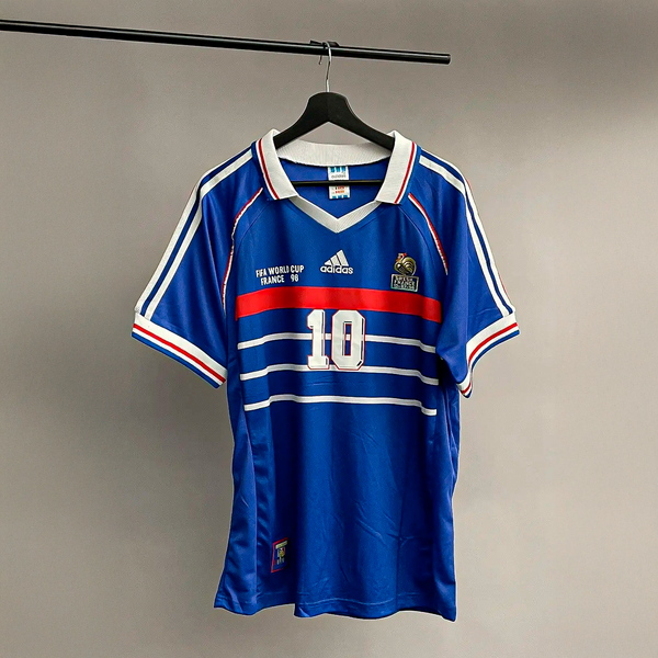 Retro Soccer Jersey Zidane Jersey Retro France Soccer Shirts For