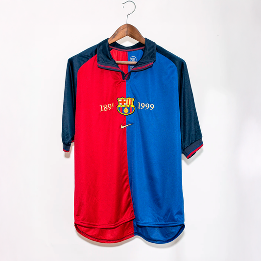 Blaugrana Local 1999/2000 Retro Vintange