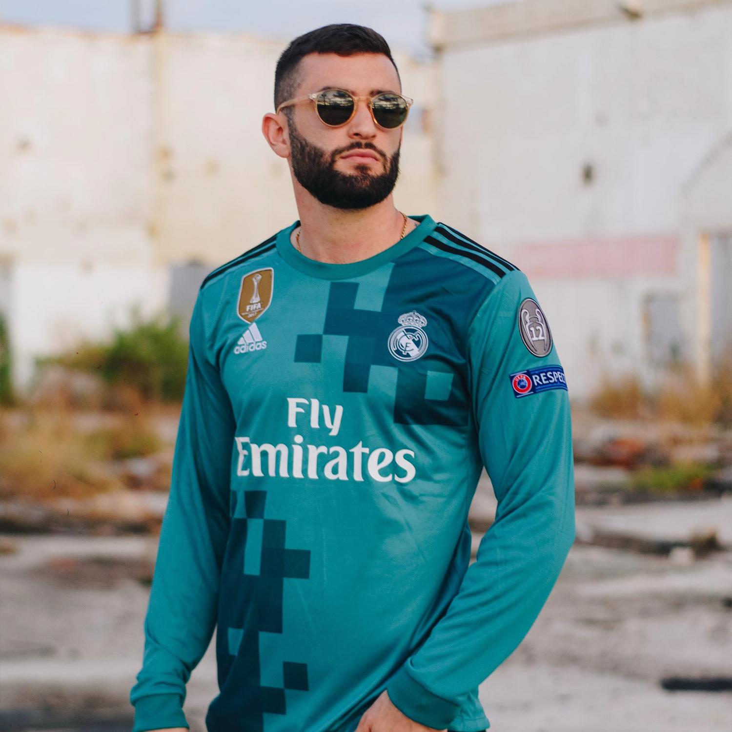 Real Madrid Third Kit 2017/2018 Retro Long Sleeve – Sport4all