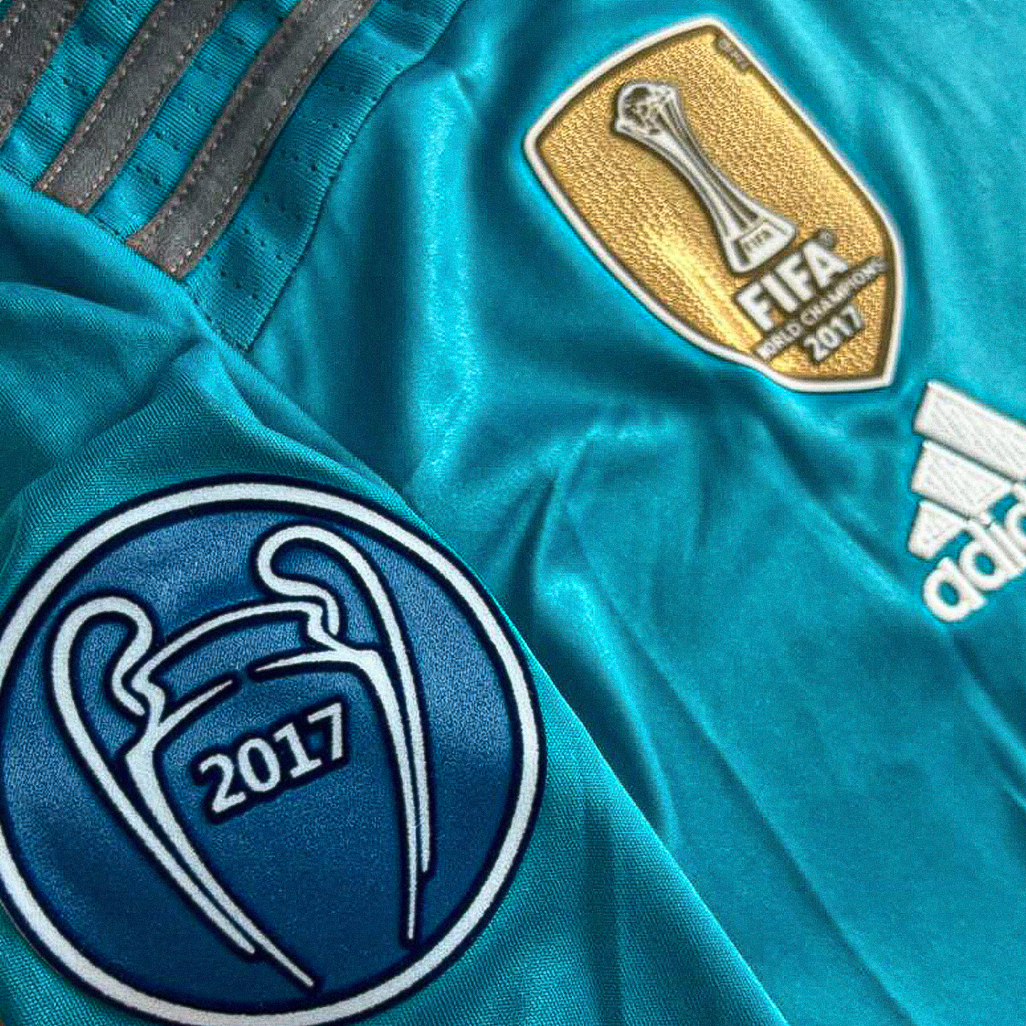 Real Madrid Third Kit 2017/2018 Retro Long Sleeve