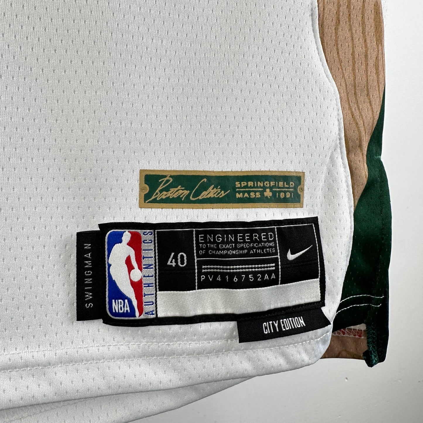 Boston Celtics Nike Blanca 2024 edición ciudad