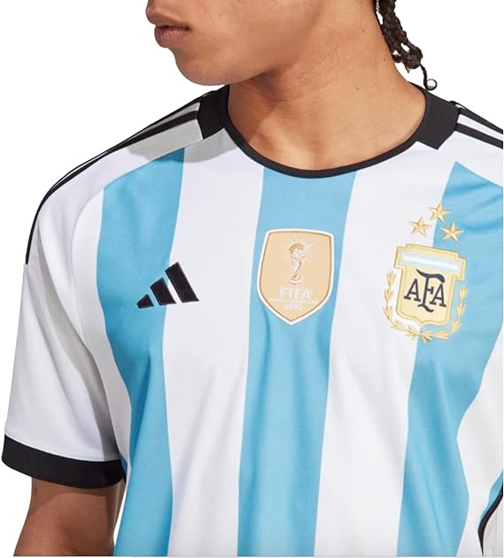 Argentina Local Mundial Qatar 2022 3 Estrellas Retro