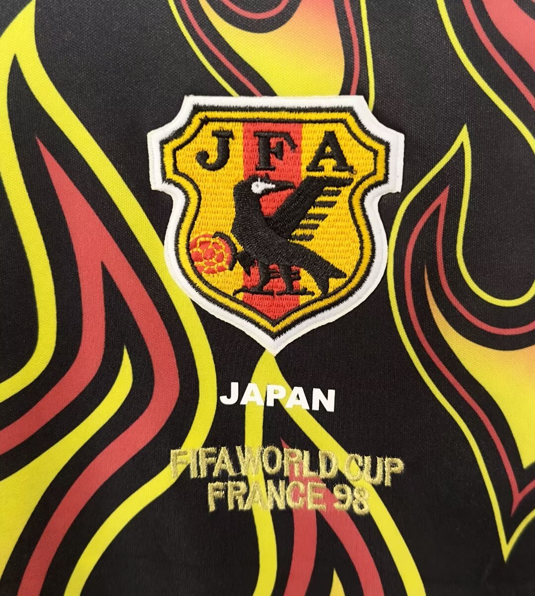 Japón Local Portero Manga Larga Copa Mundial 1998 Retro