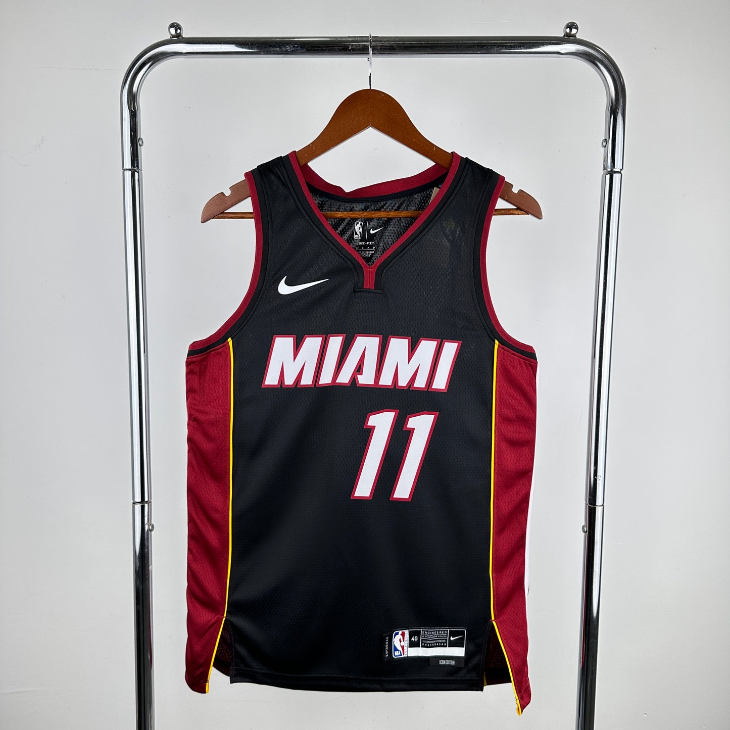 Miami Heat visitante negra 2024