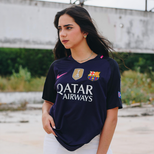 FCB Barça Visitante Retro UCL 2016/2017