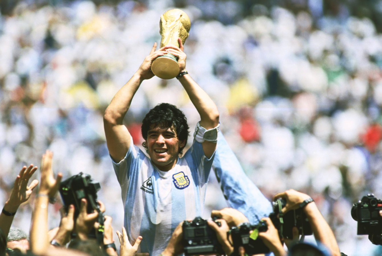 Argentina Local Maradona Mundial 1986 Retro Classic