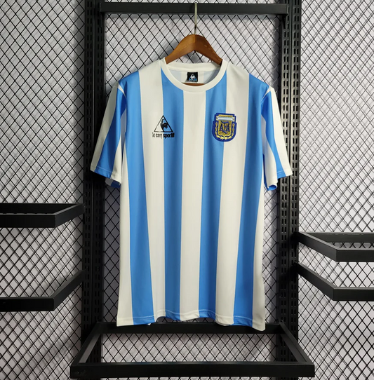 Argentina Local Maradona Mundial 1986 Retro Classic