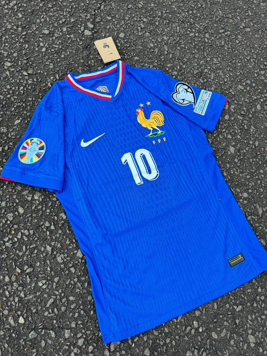 Francia Local Azul Eurocopa Version Fan 2024