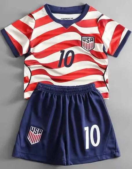 Estados Unidos Local Copa Mundial 2026 Conjunto Niños