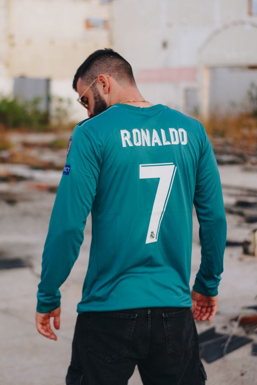 Real Madrid 3er Kit 2017/2018 Retro Long Sleeve