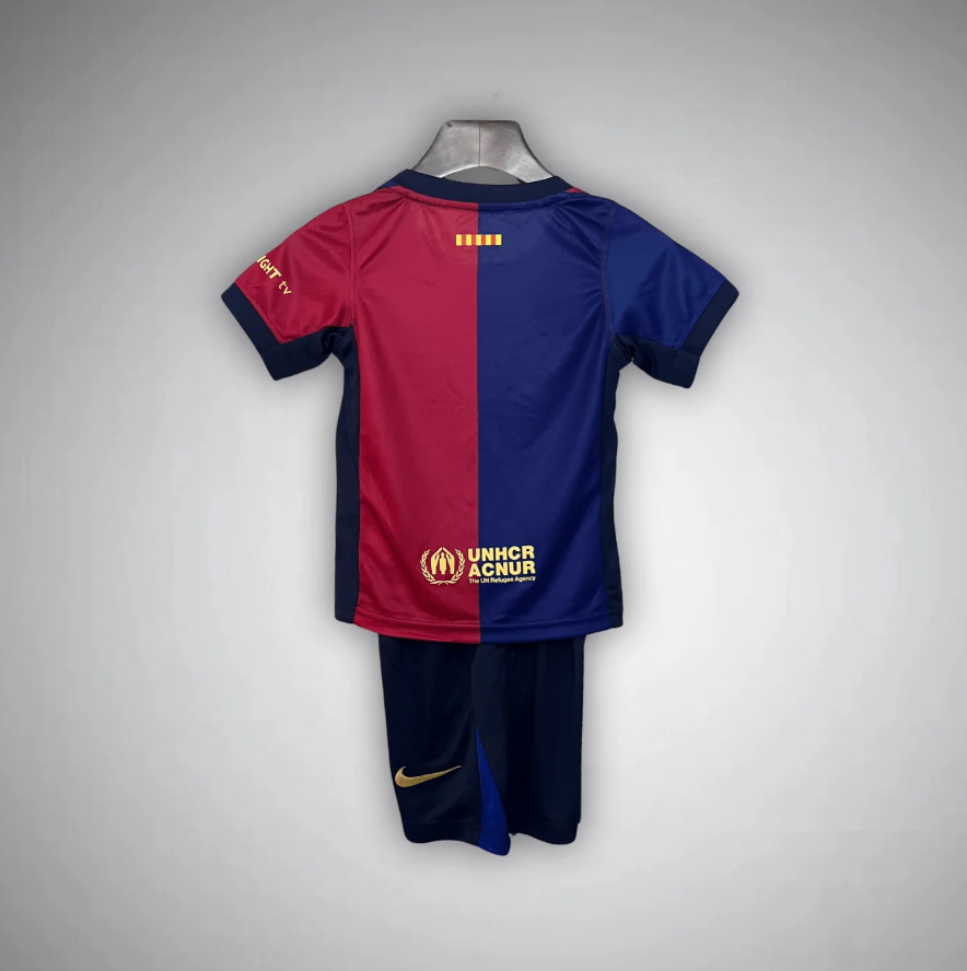 Blaugrana Local 24/25 Conjunto Niños Oficial