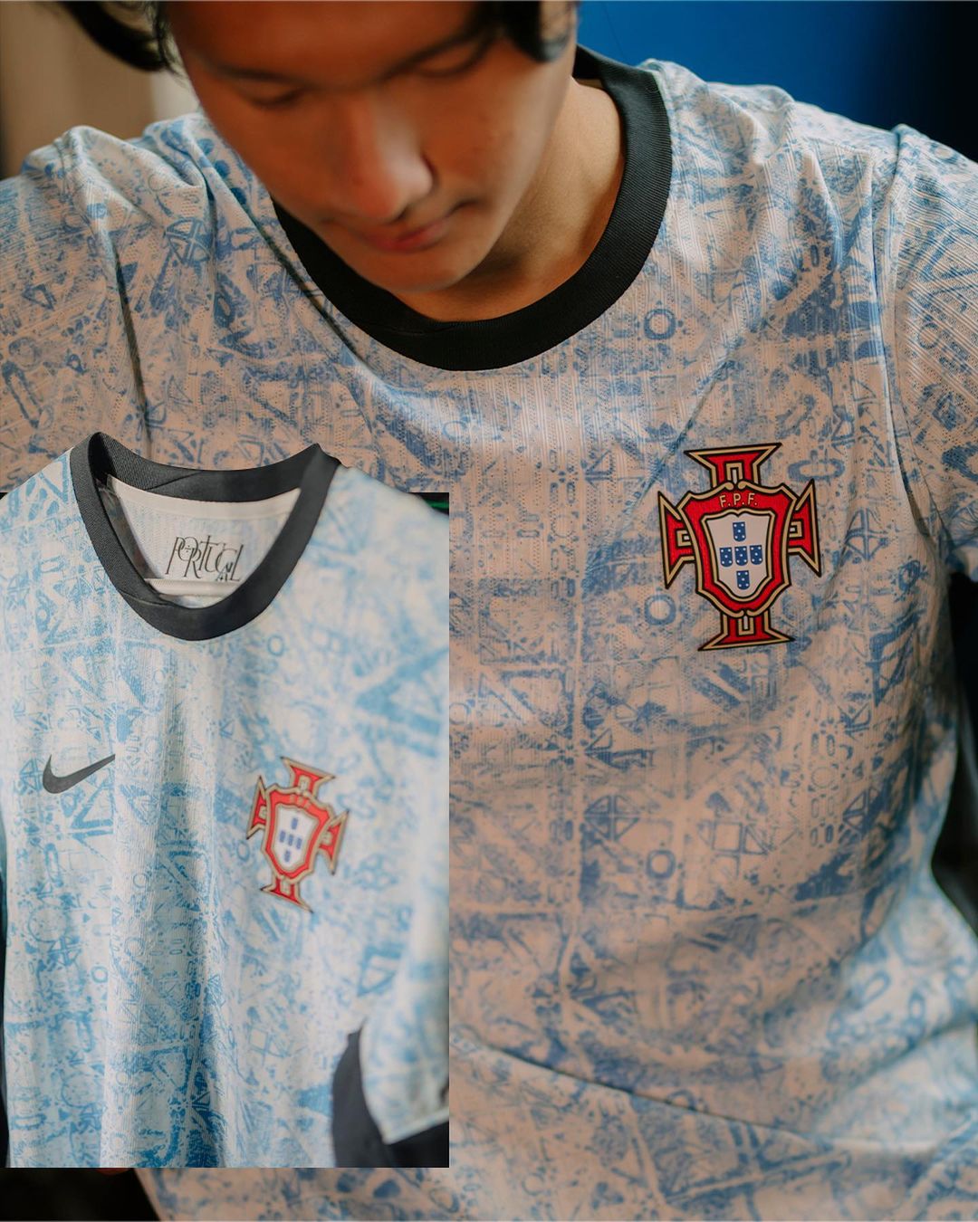 Portugal Visitante Ronaldo Versión Jugador Eurocopa 2024