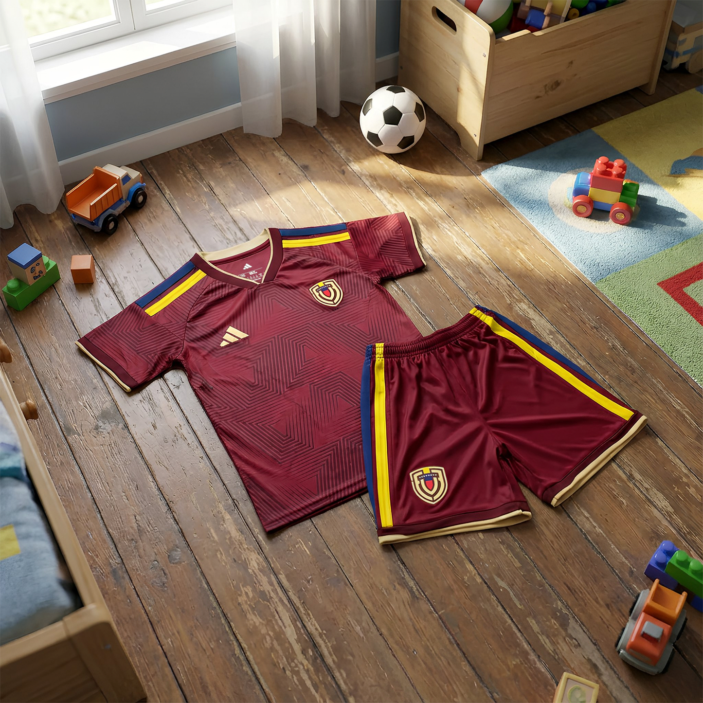 Conjunto de Venezuela Local La Vinotinto Niños 2025