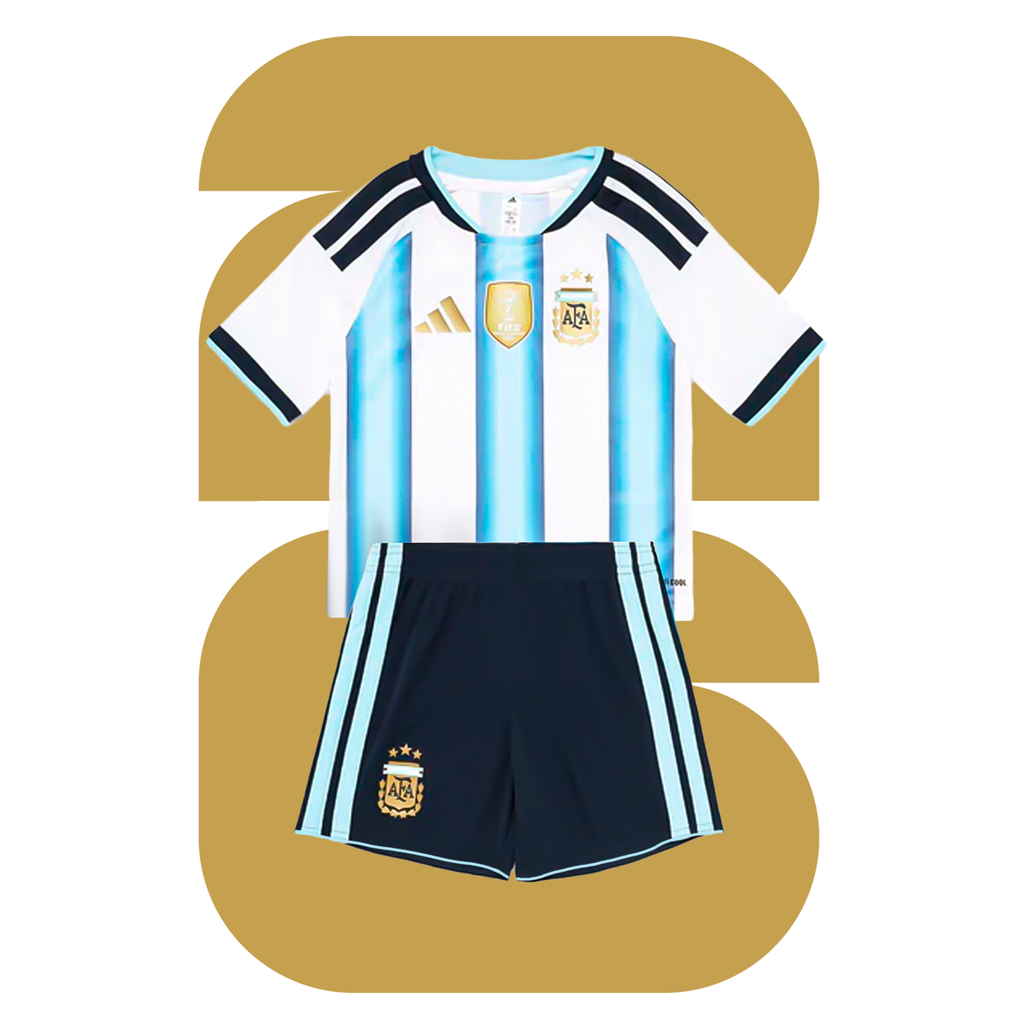 Argentina Local 2026 World Cup Conjunto Niños Oficial