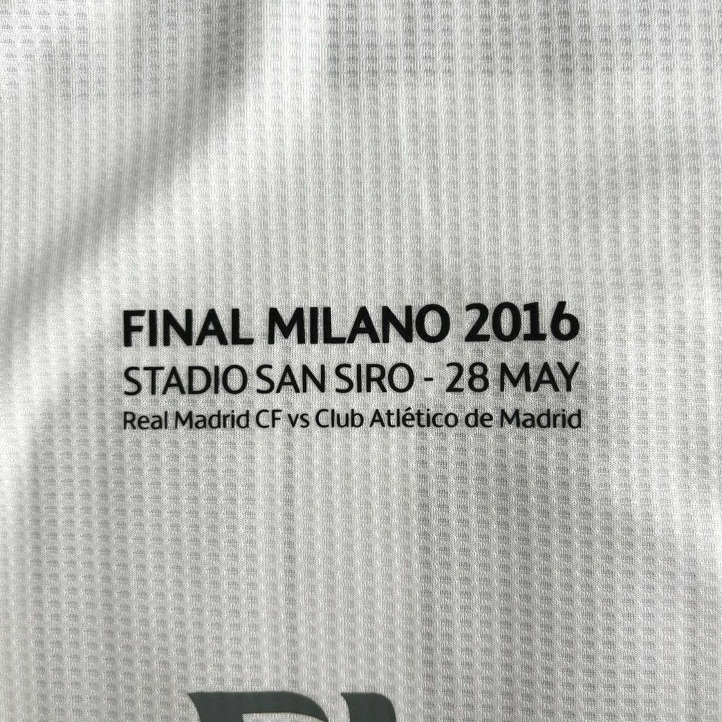 Real Madrid Local 2015/2016 Final Milan